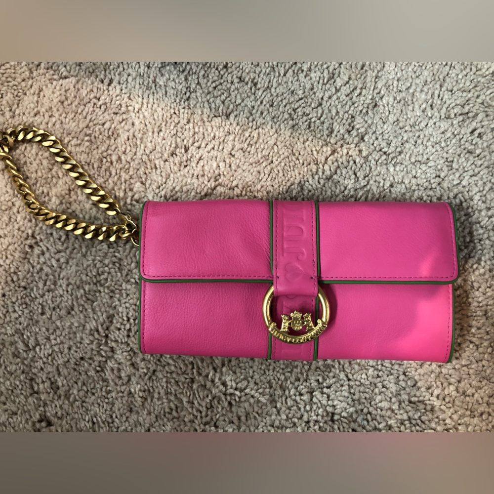Pink and Green Juicy Couture Wallet